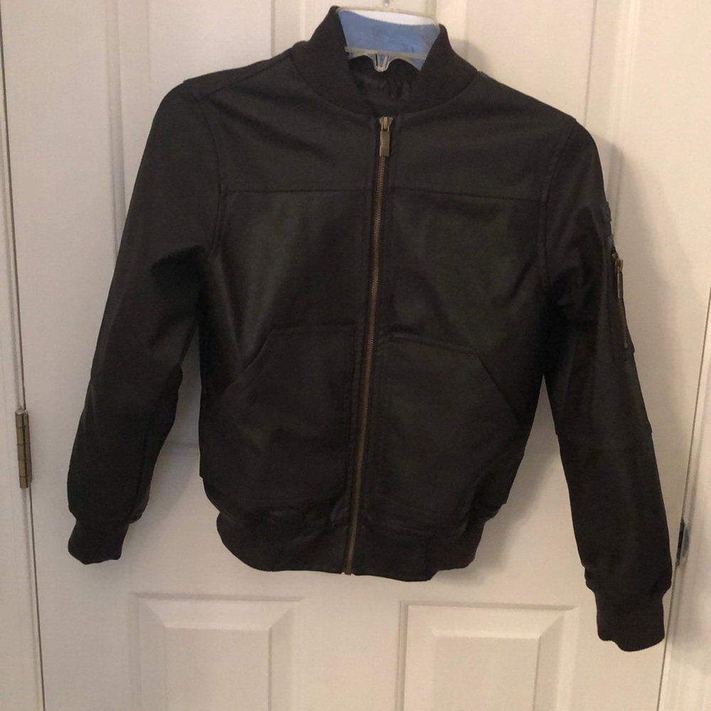 Boys leather jacket